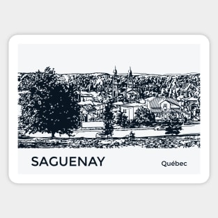 Saguenay Quebec Sticker